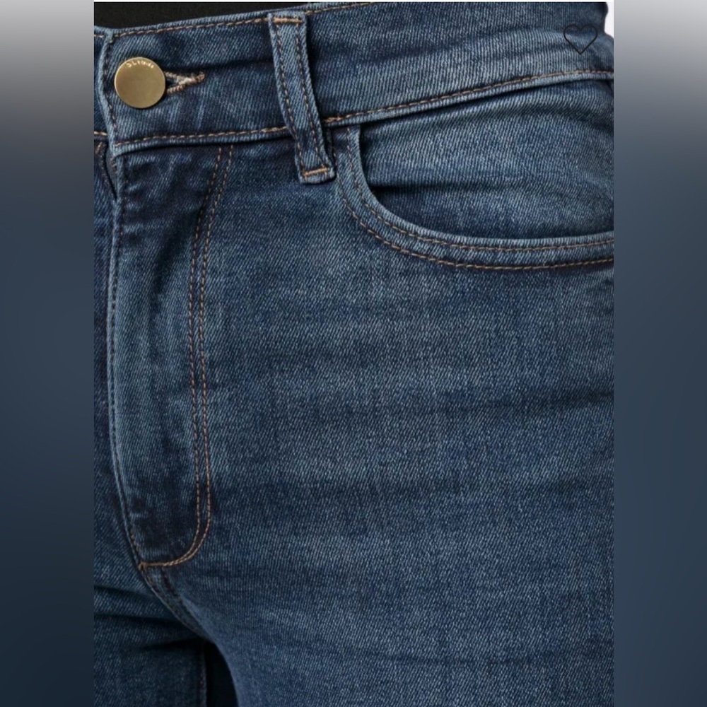 DL1961 Bridget Boot High Rise Instasculpt Jeans – Seacliff Wash 27💙 - Picture 5 of 16